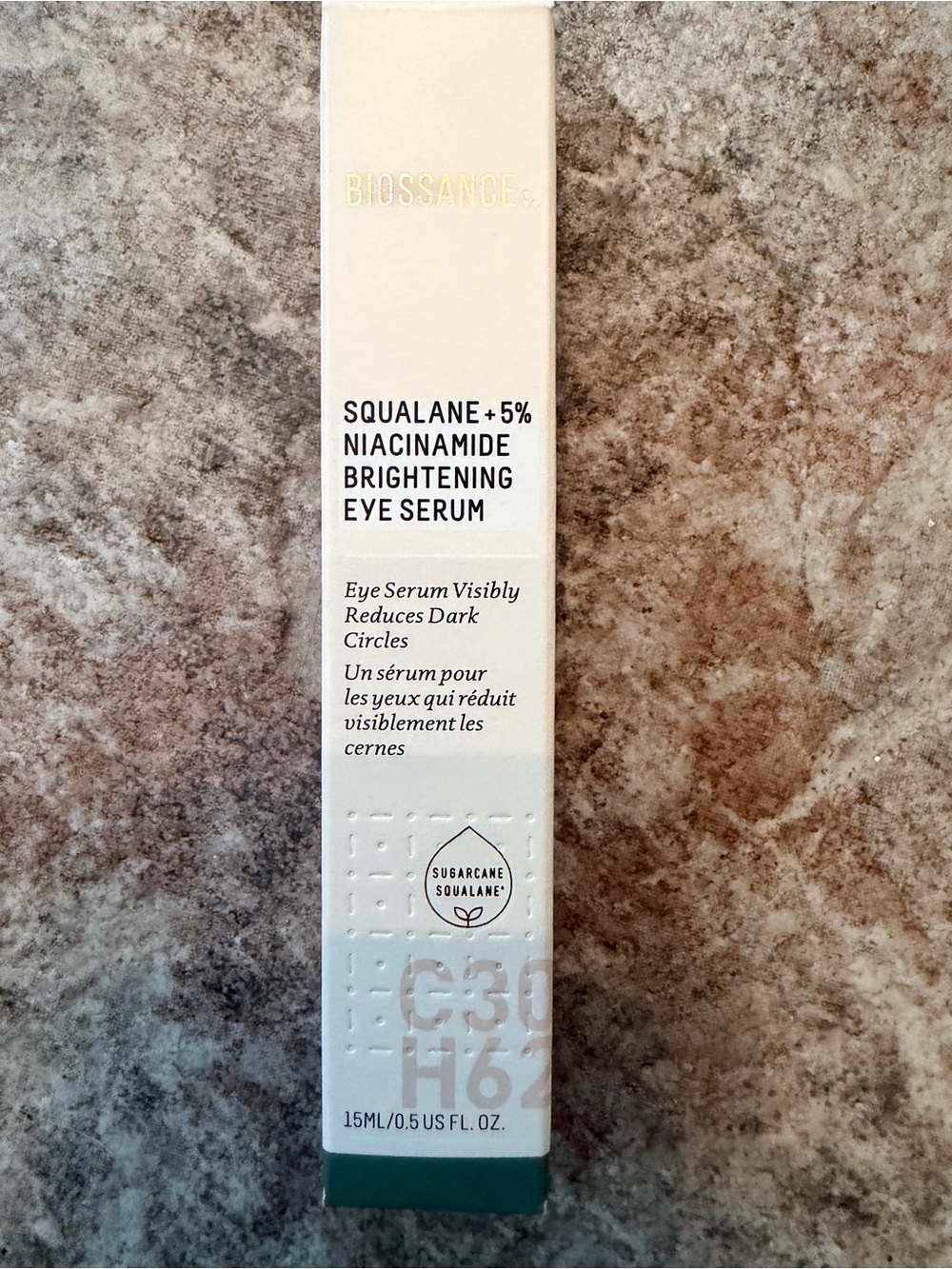 Biossance Squalane + 5% Niacinamide Brightening Eye Serum